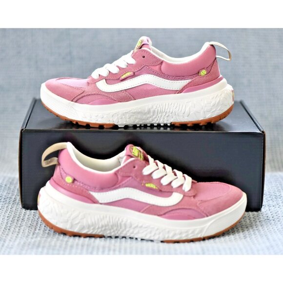 New! Size: 4.5 Women/3 Big Kid | Vans UltraRange NEO VR3 | Pink/White - Picture 1 of 16